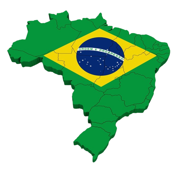 3D Map of Brazil - Modificata